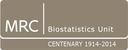 MRC Biostatistics Unit Centenary Events logo