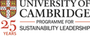 MSt in Sustainability Leadership logo