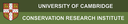 University of Cambridge Conservation Research Institute (UCCRI) logo